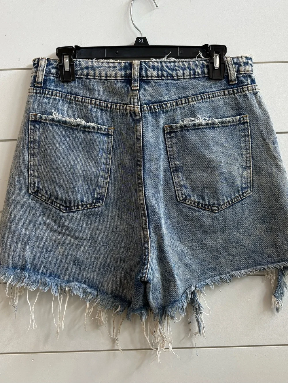 Signature8 Distressed Denim Cutoff Shorts